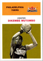 2001 Fleer Platinum Dikembe Mutombo #116