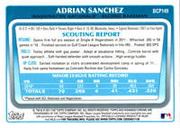2011 Bowman Chrome Prospects Adrian Sanchez #BCP149
