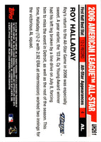 2006 Topps Updates & Highlights Roy Halladay #UH261