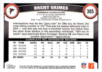 2011 Topps Brent Grimes #305 Rookie