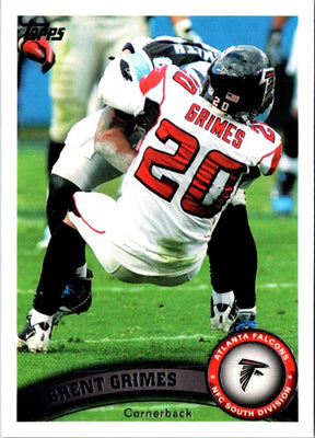2011 Topps Brent Grimes #305 Rookie