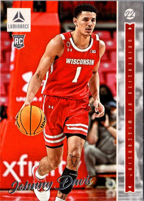 2022 Panini Chronicles Draft Picks Luminance Johnny Davis #39