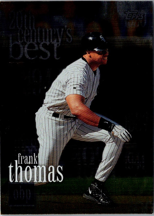 2000 Topps Active On-Base % Leaders - Frank Thomas #470