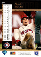1994 Upper Deck David Hulse #377