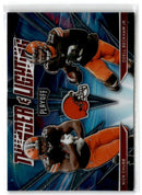 2021 Panini Playoff Thunder & Lightning Blue Nick Chubb/Odell Beckham Jr.