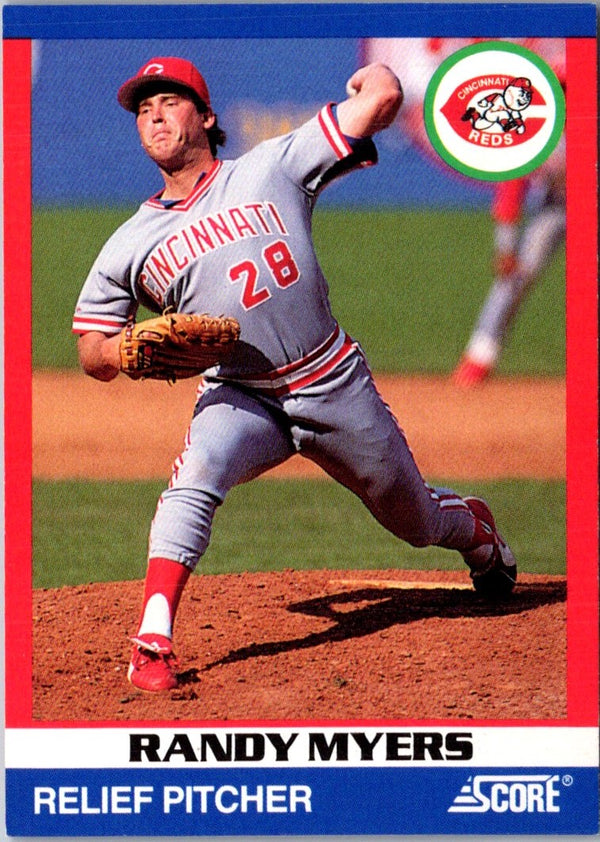 1991 Score 100 Superstars Randy Myers #79