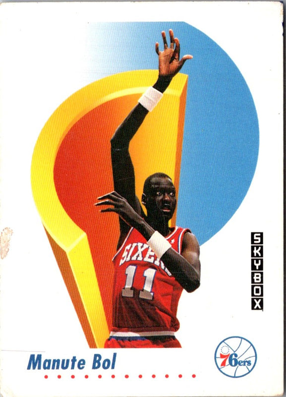 1991 SkyBox Manute Bol #212
