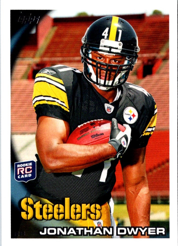 2010 Topps Platinum Jonathan Dwyer