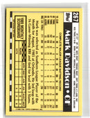 1990 Topps Tiffany Mark Davidson