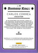 2021 Donruss Holo Purple Carlos Correa