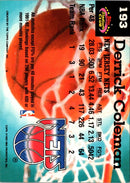 1992 Stadium Club Derrick Coleman