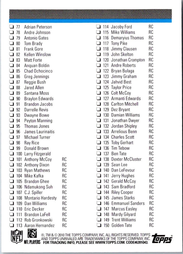 2006 Topps Total Checklists Checklist 5