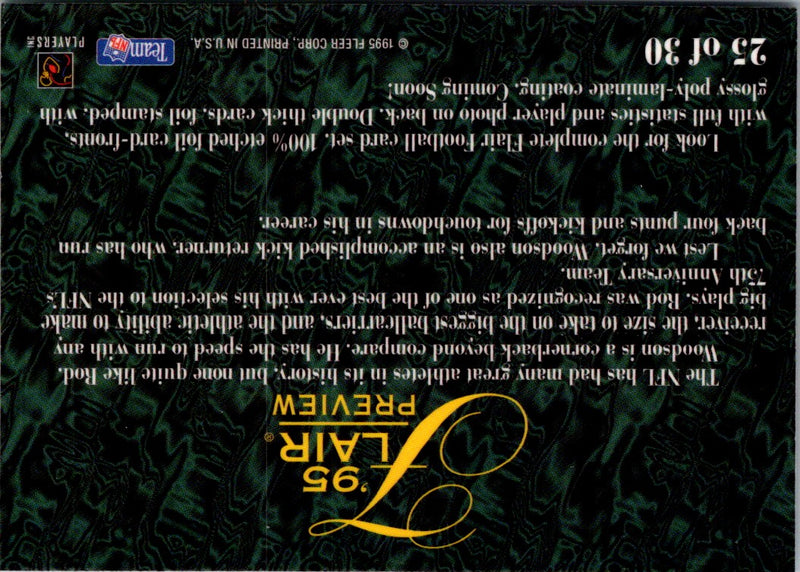 1995 Flair Ernest Givins