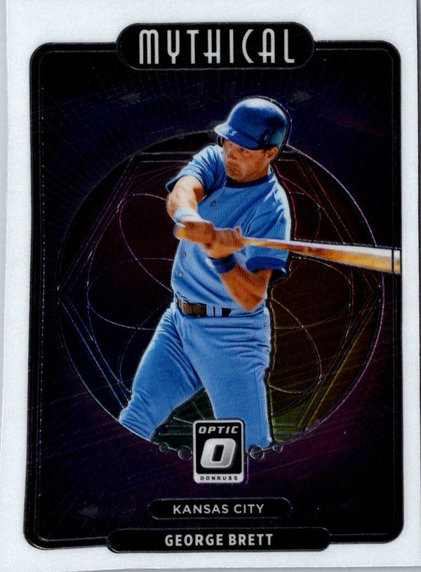 2021 Donruss Optic Mythical George Brett #M7