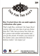 1998 SkyBox Premium Ray Crockett