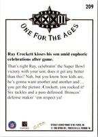 1998 SkyBox Premium Ray Crockett #209