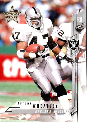 2001 Leaf Rookies & Stars Tyrone Wheatley #95