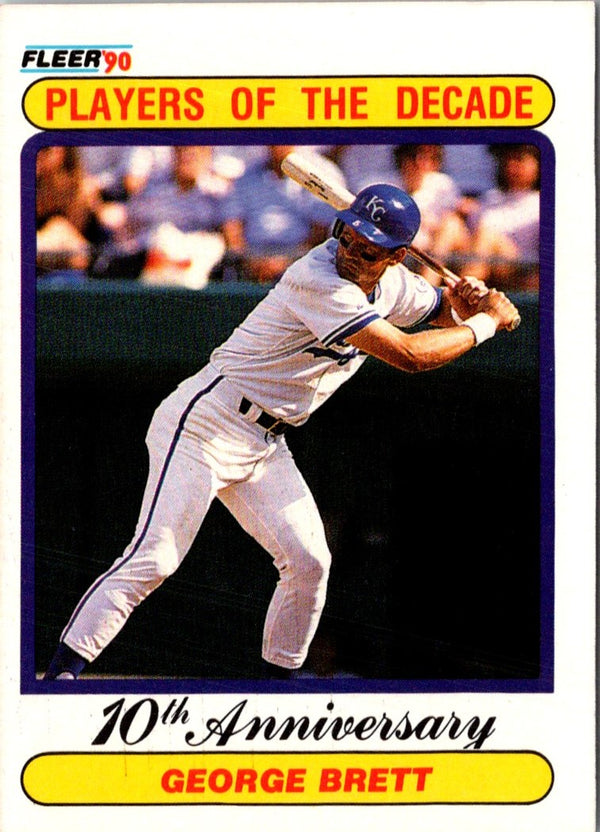 1990 Fleer George Brett #621A