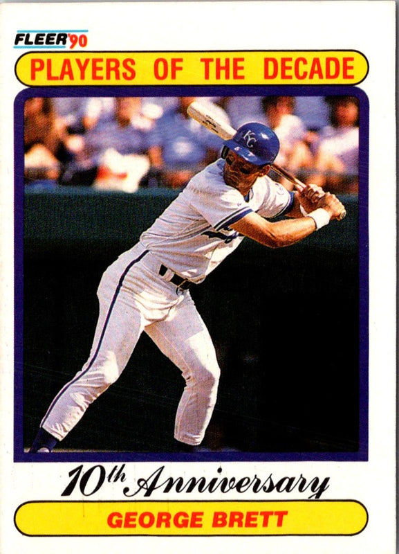 1990 Fleer George Brett #621A