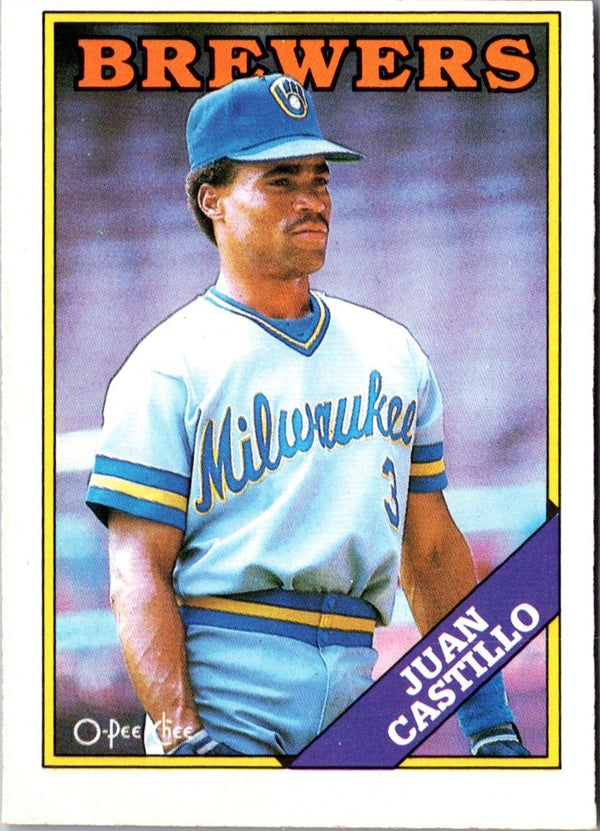 1988 O-Pee-Chee Juan Castillo #362