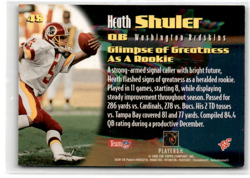 1995 Stadium Club Members Only 50 Heath Shuler