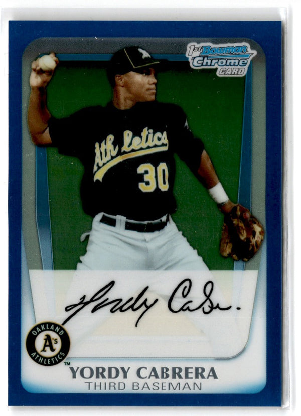 2011 Bowman Chrome Prospects Yordy Cabrera #BCP97 /150