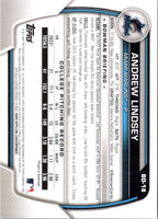 2023 Bowman Draft Andrew Lindsey #BD-18 Rookie