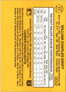 1987 Donruss Bill Swift