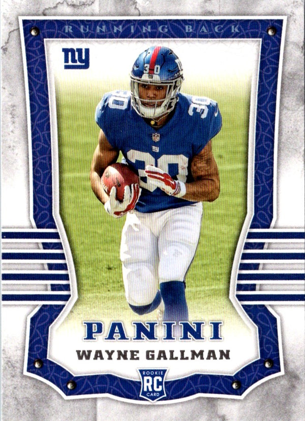 2017 Panini Wayne Gallman #124 Rookie