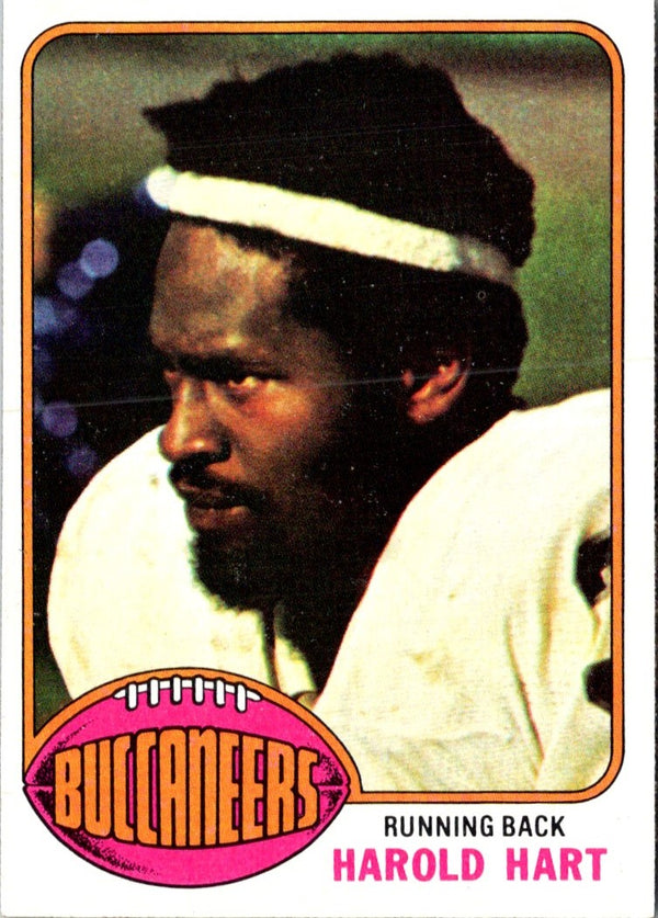 1976 Topps Harold Hart #126 Rookie