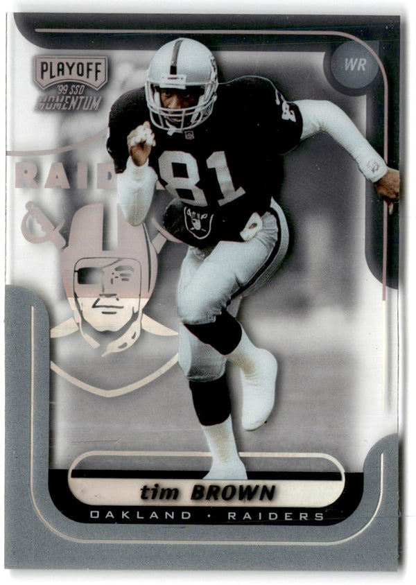 1999 Playoff Momentum SSD Tim Brown #133