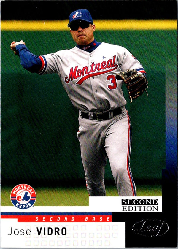 2004 Leaf Second Edition Jose Vidro #158