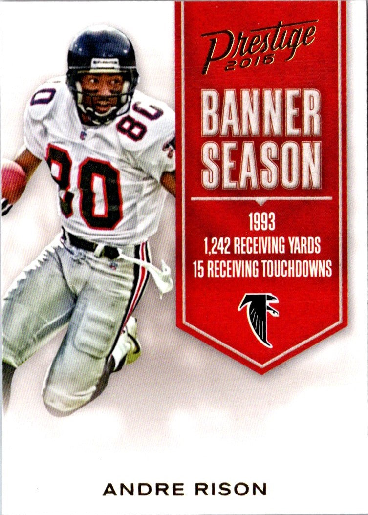 2016 Panini Prestige Banner Season Andre Rison