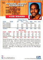 1993 Hoops Rumeal Robinson #142
