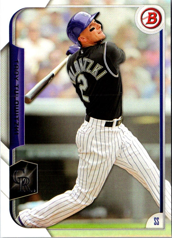 2015 Bowman Troy Tulowitzki #67