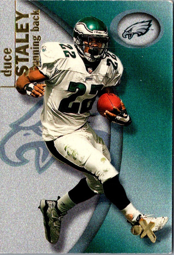 2001 Fleer E-X Duce Staley #31