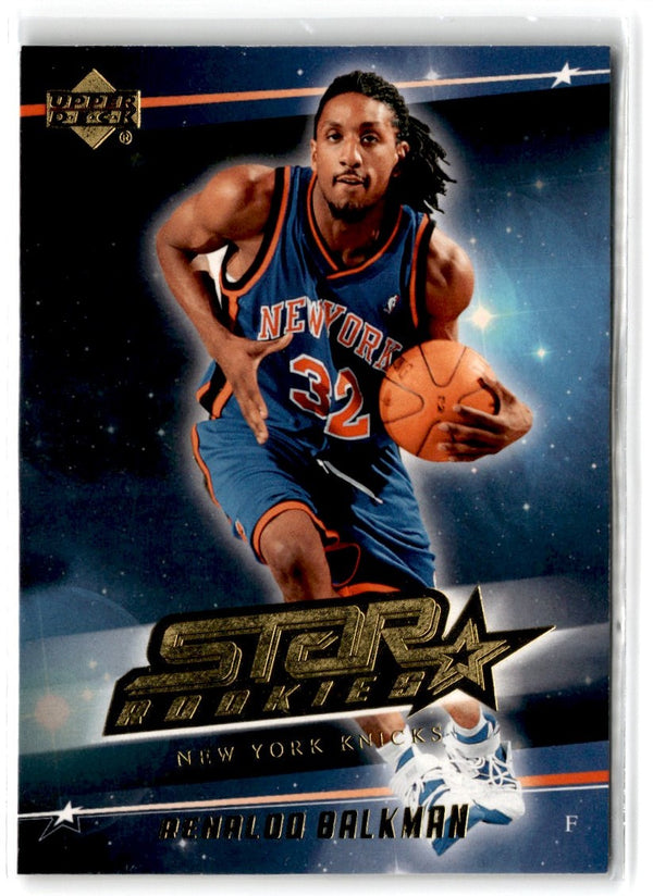 2006 Upper Deck Renaldo Balkman #219 Rookie