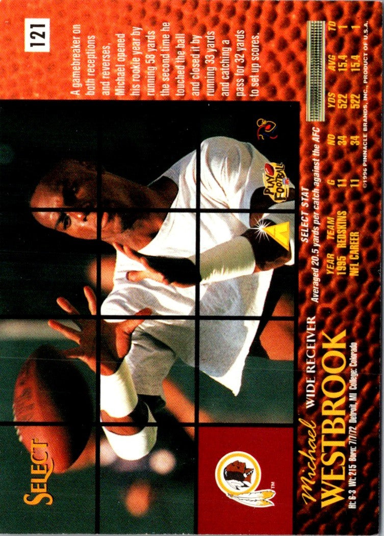 1996 Select Michael Westbrook