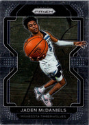 2021 Panini Prizm Blue Jaden McDaniels