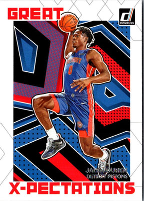 2022 Donruss Great X-Pectations Jalen Duren #18