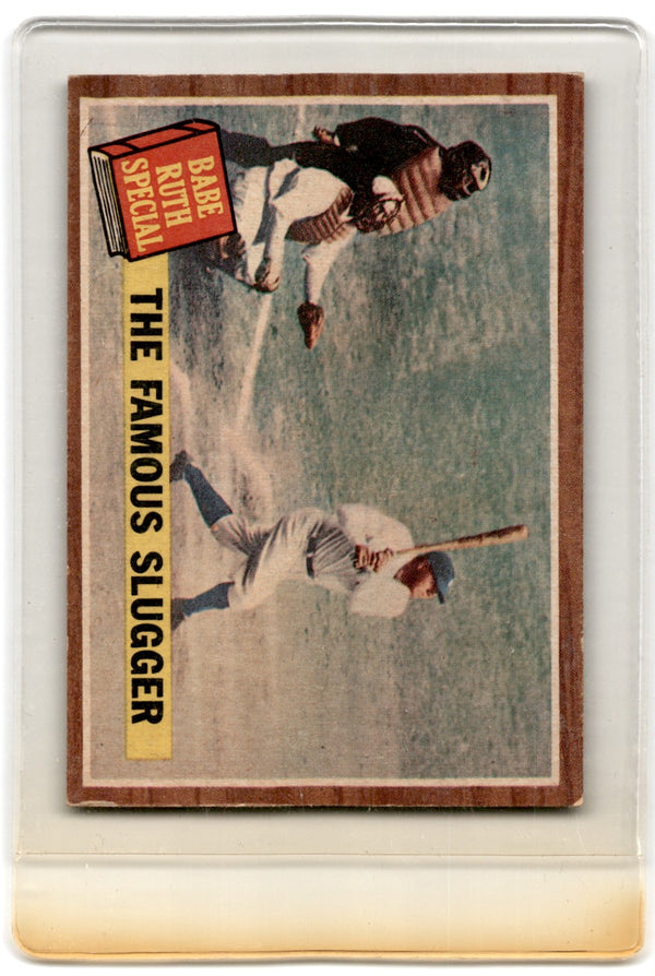 1962 Topps The Babe Famous Slugger #138 VG-EX+