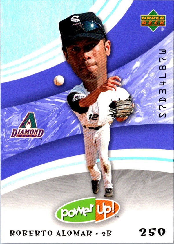 2004 Upper Deck Power Up Blue Roberto Alomar #28