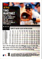 2000 Topps MVP Promotion Tino Martinez #370