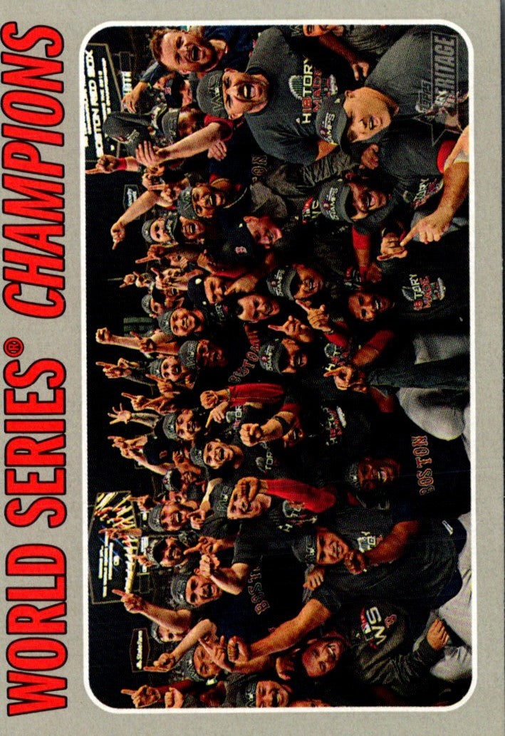 2019 Topps Heritage World Series Champions