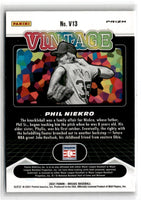 2021 Panini Mosaic Vintage Green Phil Niekro #V13