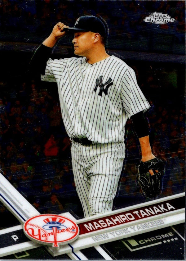 2017 Topps Chrome Masahiro Tanaka #157