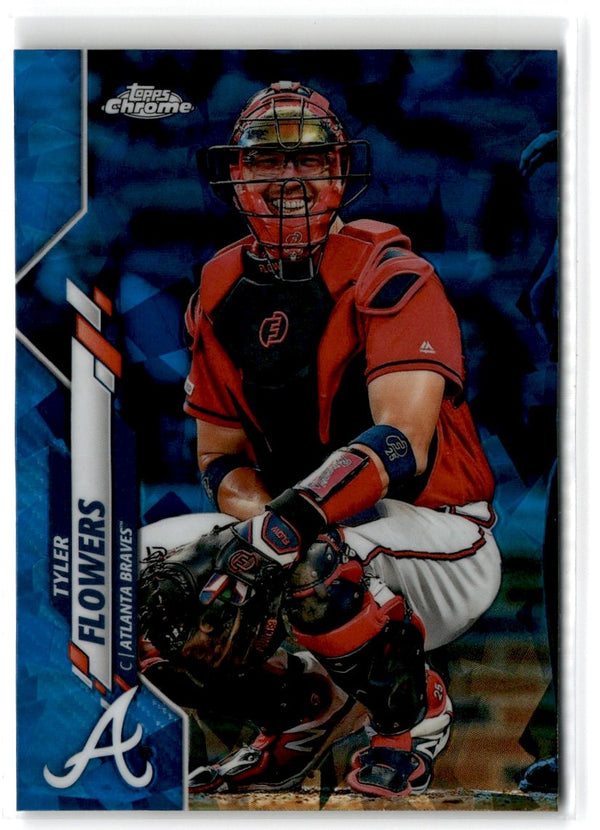 2020 Topps Chrome Sapphire Edition Tyler Flowers #142