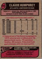 1977 Topps Claude Humphrey #484