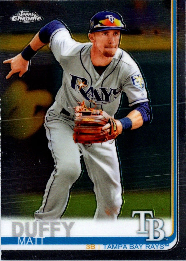 2019 Topps Chrome Matt Duffy #104