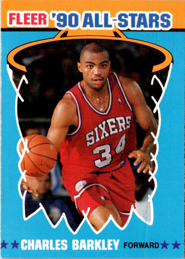 1990 Fleer All-Stars Charles Barkley #1